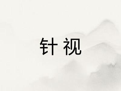 针视