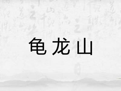 龟龙山