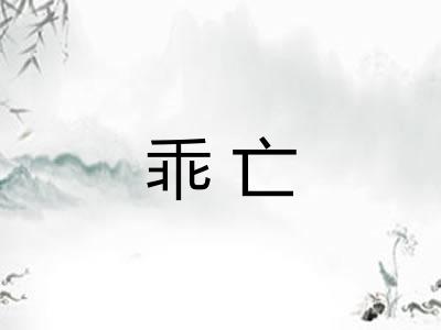 乖亡