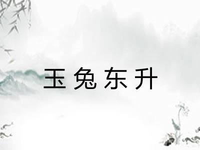 玉兔东升