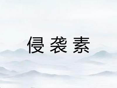侵袭素