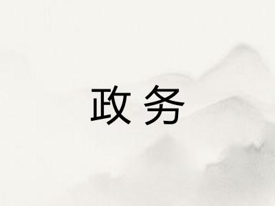 政务