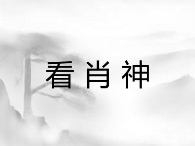 看肖神