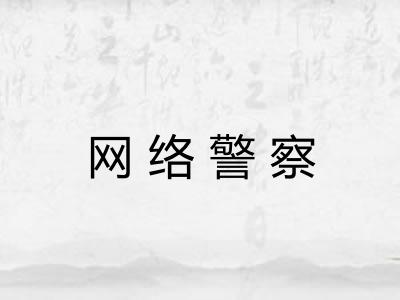 网络警察