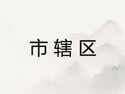 市辖区