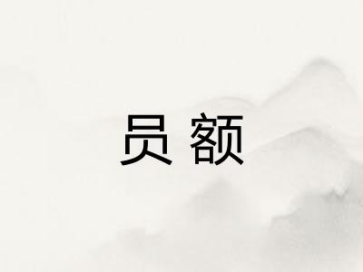 员额