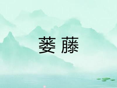 蒌藤