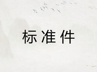 标准件