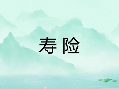寿险