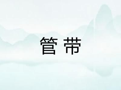 管带