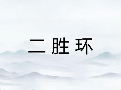 二胜环