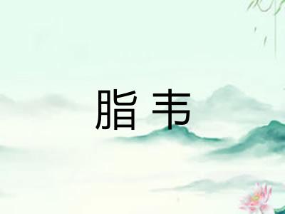 脂韦