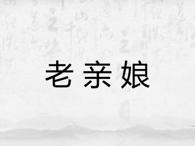 老亲娘