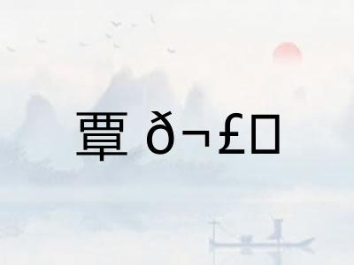 覃𬣙