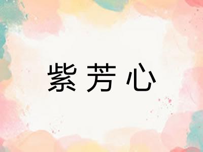 紫芳心