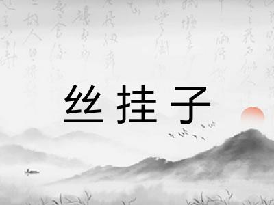 丝挂子