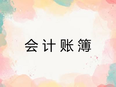 会计账簿