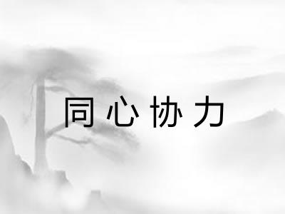 同心协力