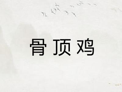 骨顶鸡