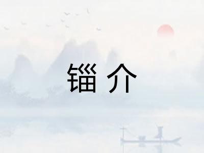 锱介