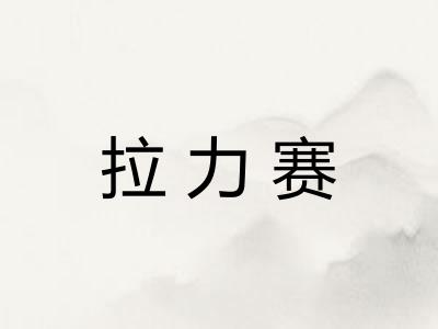 拉力赛