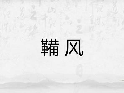 鞴风