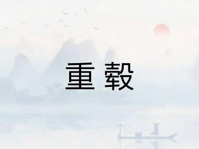 重毂