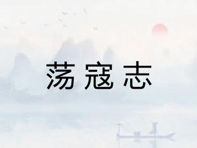 荡寇志