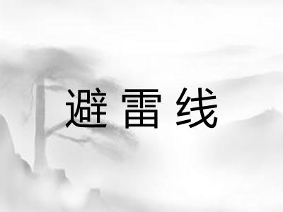 避雷线