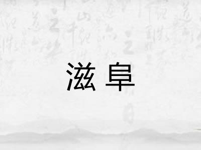 滋阜
