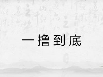 一撸到底