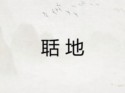 聒地