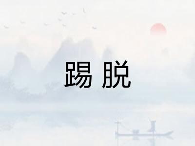 踢脱