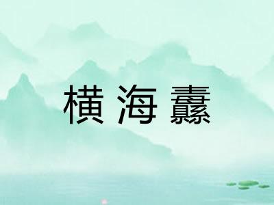 横海纛
