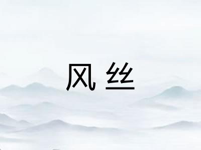风丝