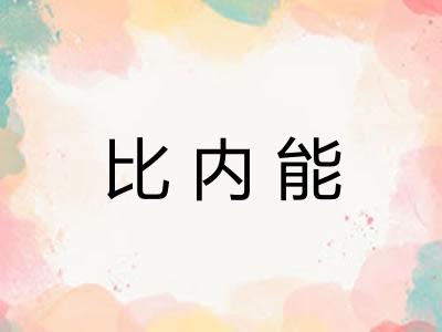比内能