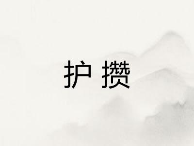 护攒
