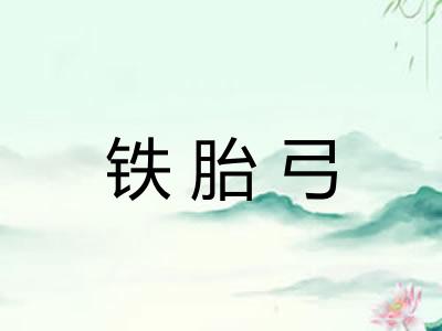 铁胎弓