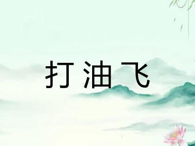 打油飞