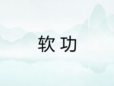 软功