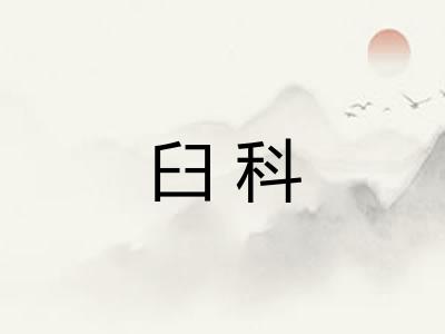 臼科