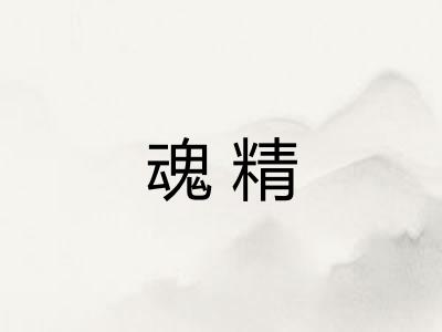 魂精