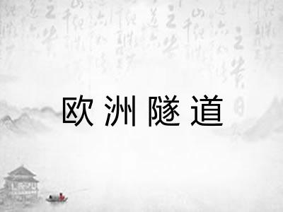 欧洲隧道