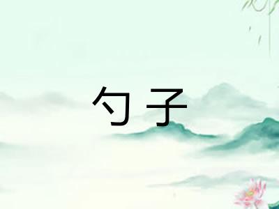 勺子