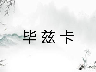 毕兹卡