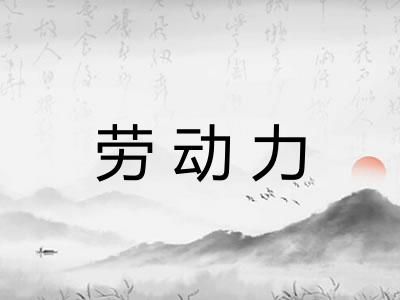 劳动力