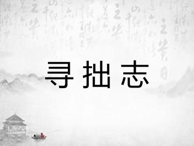 寻拙志