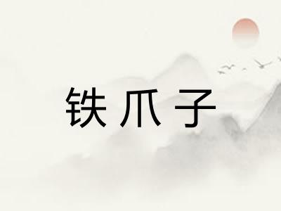 铁爪子