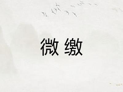 微缴