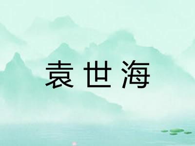 袁世海